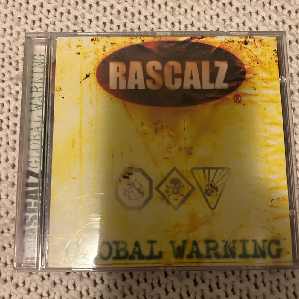 Global Warming by Rascalz, Canadian rap hip hop vintage Y2K era CD